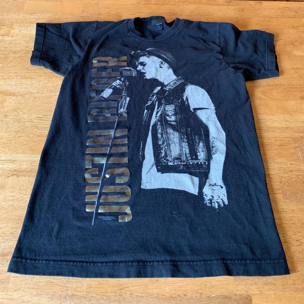 Justin Bieber 2013 concert  T-shirt size S